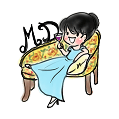 [LINEスタンプ] MD Girls First Impression