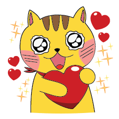 [LINEスタンプ] Meringue Cat