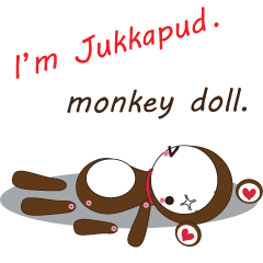 [LINEスタンプ] IQ ＆ MonKey Doll