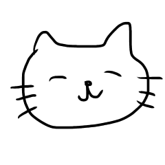 [LINEスタンプ] すごいかわいいねこ