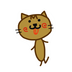 [LINEスタンプ] ねこのモコ