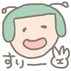 [LINEスタンプ] ゆかいなおかっぱちゃん3