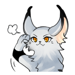 [LINEスタンプ] Lynxes Canada Lynx
