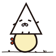 [LINEスタンプ] Grandpa Triangle Daily