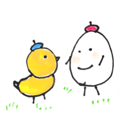 [LINEスタンプ] たまごちゃんちの画像（メイン）