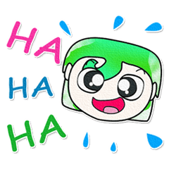 [LINEスタンプ] Ha Ha Ha！！ Mr. Hanada. ^^