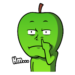 [LINEスタンプ] GreenApple