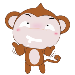 [LINEスタンプ] Monkey MANAの画像（メイン）