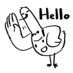 [LINEスタンプ] Mr.Goose