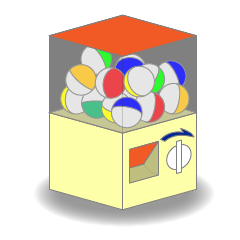 [LINEスタンプ] Toy machine