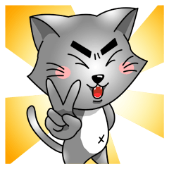 [LINEスタンプ] Si-Sawat Cat II