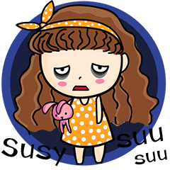 [LINEスタンプ] Susy suu suu