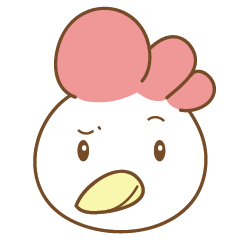 [LINEスタンプ] Rooster is a chicken