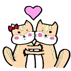 [LINEスタンプ] りすりすこりす