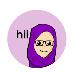 [LINEスタンプ] hi hijab