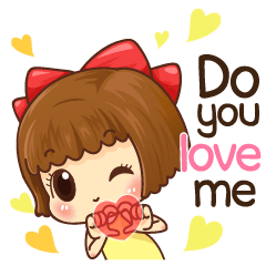 [LINEスタンプ] You're my darling [EN]