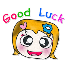 [LINEスタンプ] Miss. Sayuri. Good luck.^_^