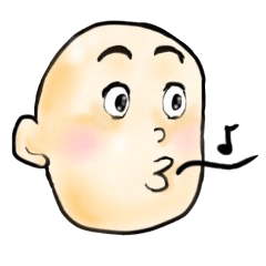 [LINEスタンプ] 楽しい 白男