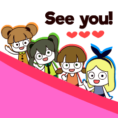 [LINEスタンプ] Sassy Sassy Girls 2.0