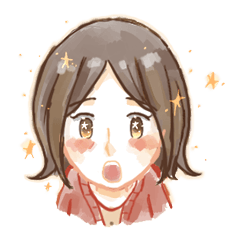 [LINEスタンプ] Trista - The Expressive Girl