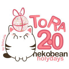 [LINEスタンプ] Tora Nekobean 2.0