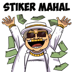 [LINEスタンプ] Stiker Mahal