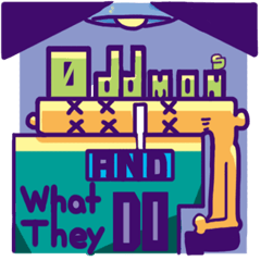 [LINEスタンプ] Oddmons and what they do S