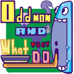 [LINEスタンプ] Oddmons and what they do T