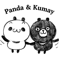 [LINEスタンプ] Panda ＆ Kumay