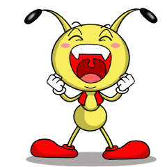 [LINEスタンプ] Funny little ant