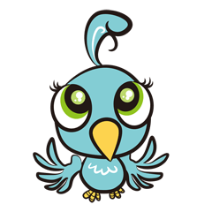 [LINEスタンプ] Birdie Bird