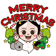 [LINEスタンプ] Mint-Meng Merry X'mas ＆ Happy New Year