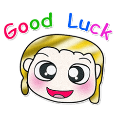 [LINEスタンプ] Good luck. Mr. Kenta.^_^