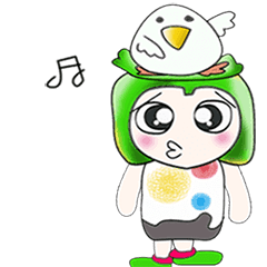 [LINEスタンプ] ！ Mr. Yamada and bird.！！