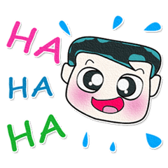 [LINEスタンプ] Ha Ha Ha！！ My name is ToTo.^_^