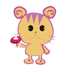 [LINEスタンプ] BALLHEADCAT