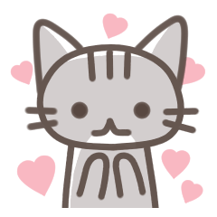 [LINEスタンプ] ねこの普通のスタンプ