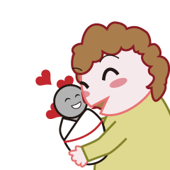 [LINEスタンプ] Mother's talk 2 (Moving)
