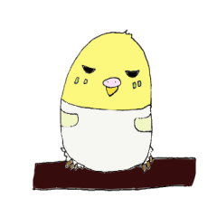 [LINEスタンプ] Diapers Bird