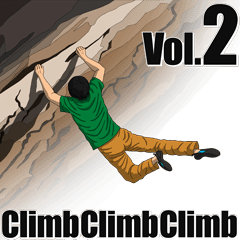 [LINEスタンプ] Climb Climb Climb 2