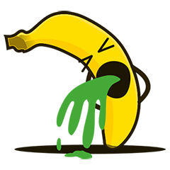 [LINEスタンプ] Funny Banana Stickers