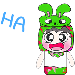 [LINEスタンプ] Mr. Takashi and rabbit..