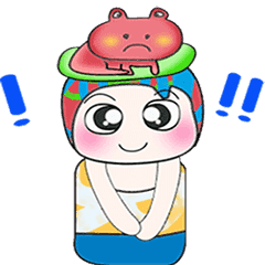 [LINEスタンプ] Mr. Jame and frog. ^_^