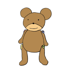 [LINEスタンプ] Bear "Yamato"の画像（メイン）