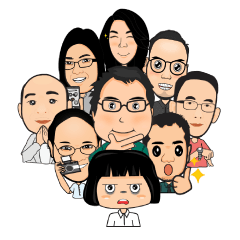 [LINEスタンプ] ETC Family