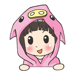 [LINEスタンプ] Girl little pig
