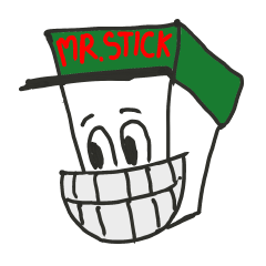 [LINEスタンプ] Mr. Stick Soeasy