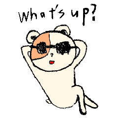 [LINEスタンプ] まいにちハムスター