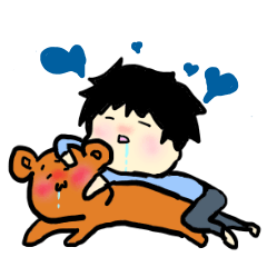 [LINEスタンプ] ぼっつーくん