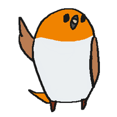[LINEスタンプ] コマドリさん 
